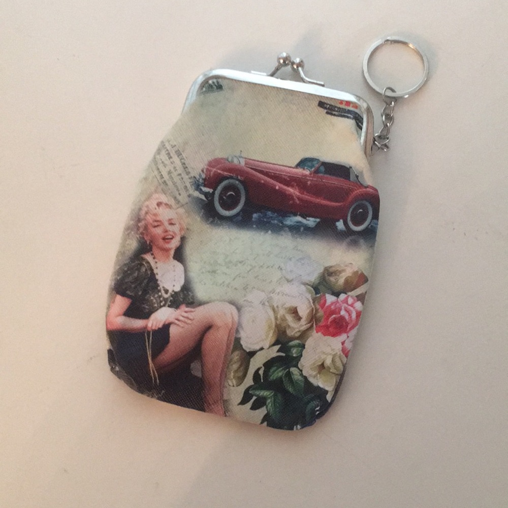 Hollywood Marylin Monroe coin pouch